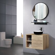 Floating bathroom deals vanity 24 inch